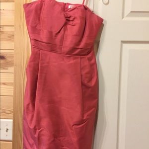 Ann Taylor Strapless Semi-Formal Dress w/ Pockets